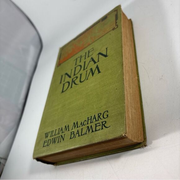 The Indian Drum by William MacHarg & Edwin Balmer Hardcover 1917‎ - Picture 2 of 5